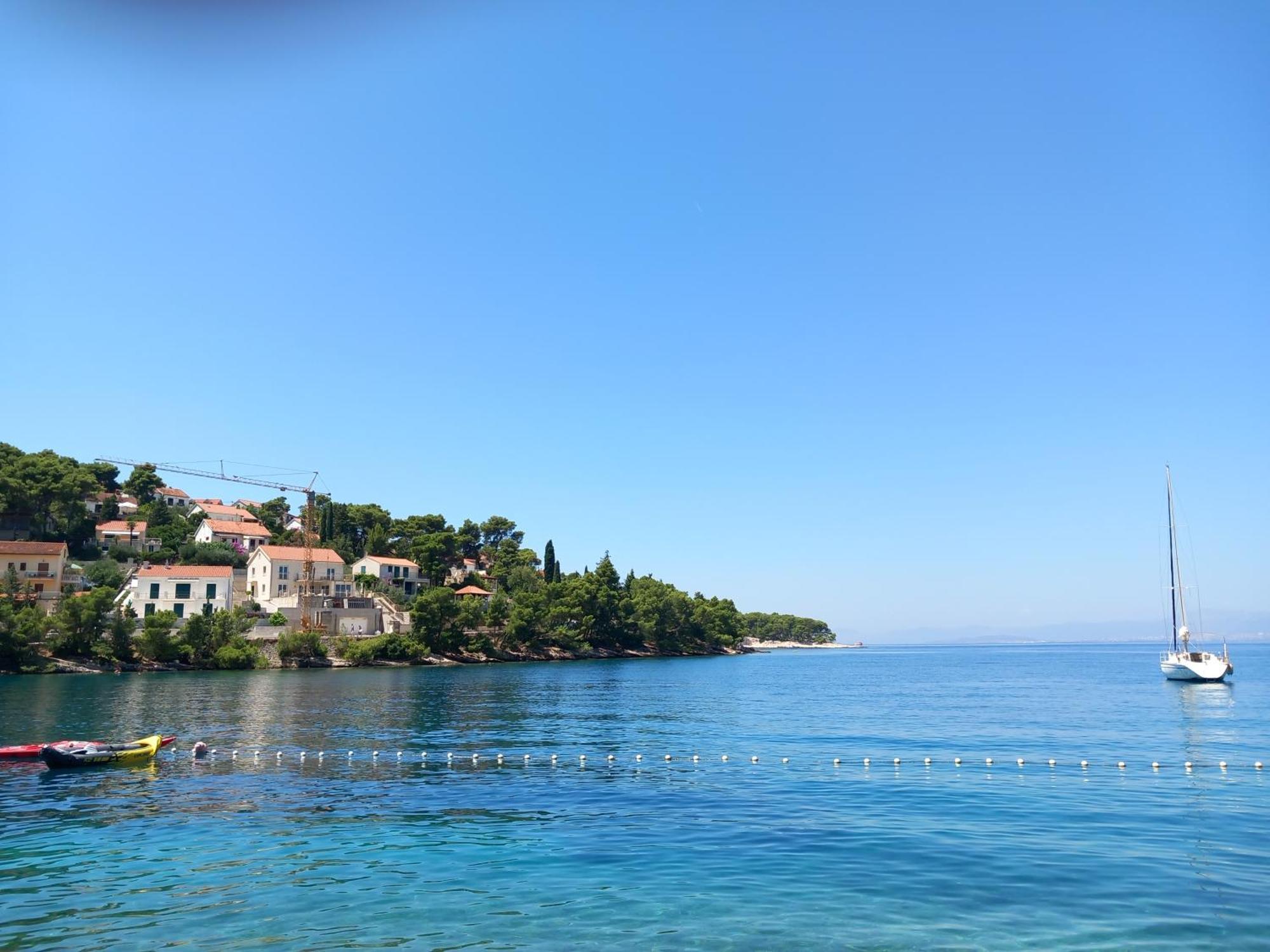 Kuca Za Odmor Skalina - Sea View Villa Splitska Buitenkant foto