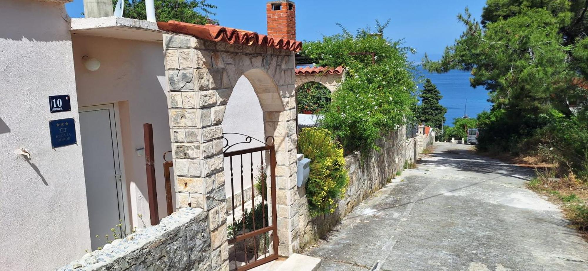 Kuca Za Odmor Skalina - Sea View Villa Splitska Buitenkant foto