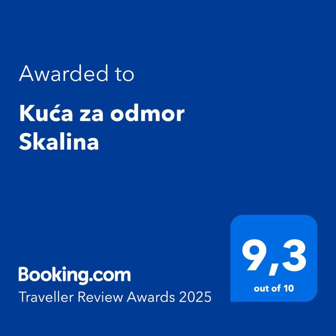 Kuca Za Odmor Skalina - Sea View Villa Splitska Buitenkant foto
